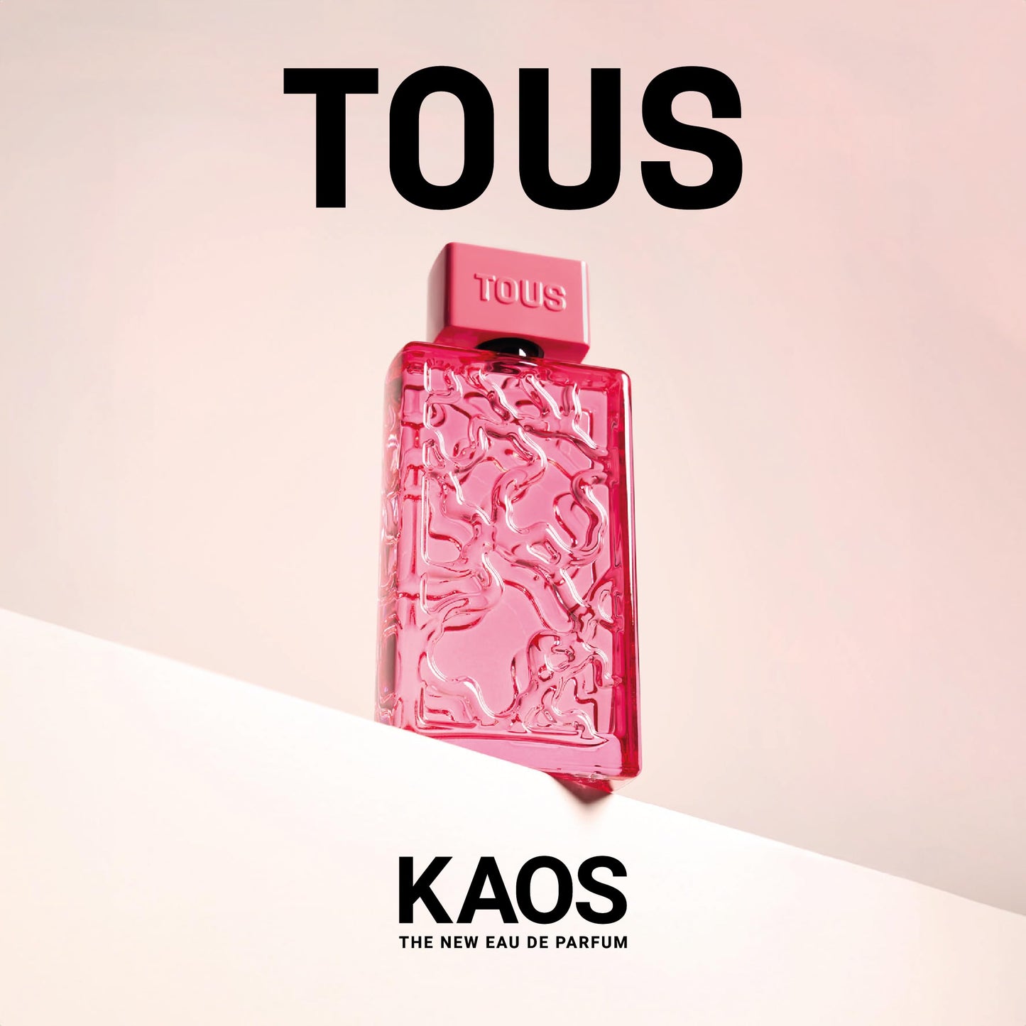 TOUS Kaos Eau de Parfum for Women, Floral, Fruity and Woody Fragance with Notes of Lemon, Bergamot and Pear for Everyday Wear, 3.4 Fl Oz
