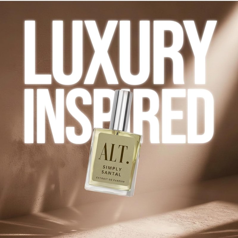 ALT. FRAGRANCES Simply Santal - Unisex Extrait de Parfum Inspired by Santal 33 | Long Lasting Sandalwood Leather Scent, 60ml