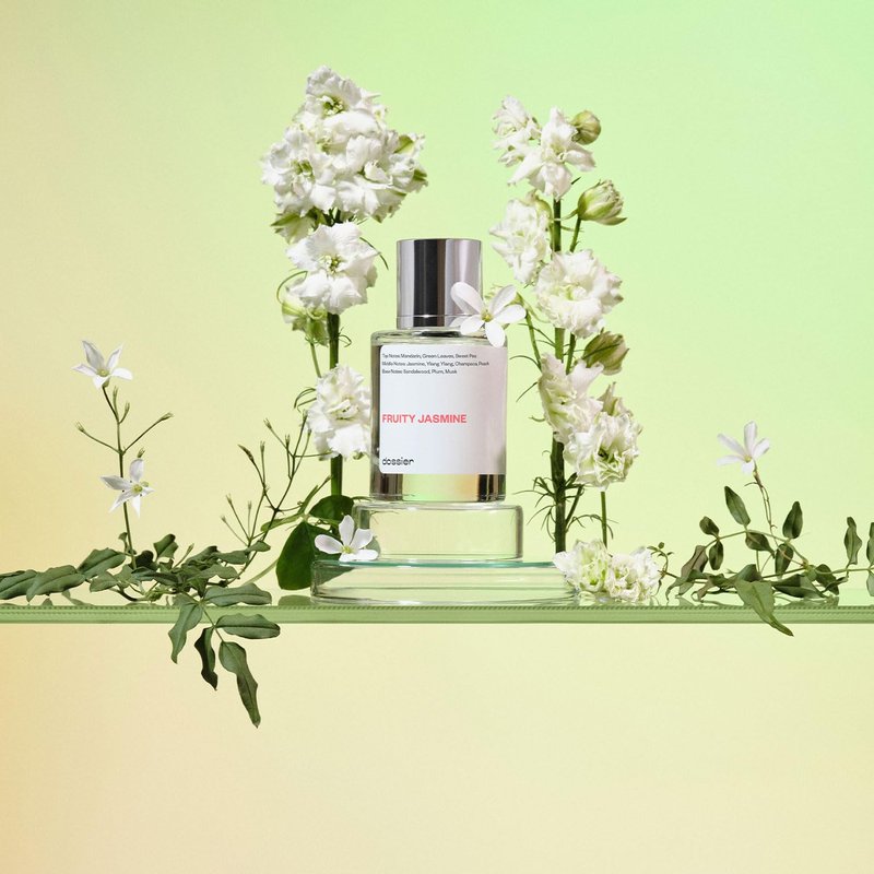 Dossier - Fruity Jasmine - Eau de Parfum - Luxury Perfume - Paraben-Free - Vegan - For Women - Fragrance 1.7 Fl oz (Spray 50ml)
