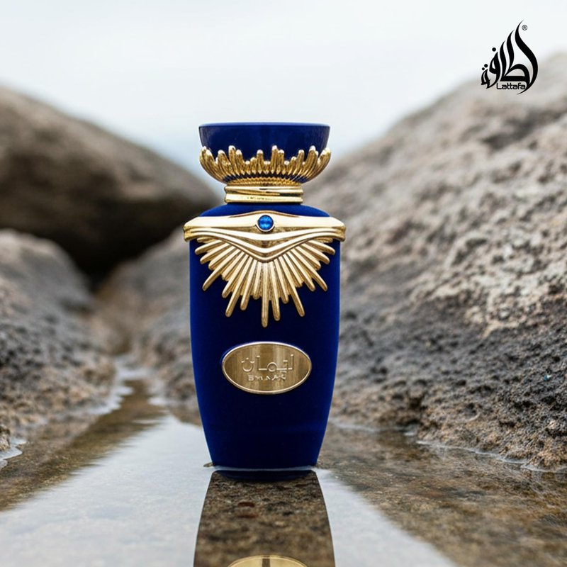 Lattafa Emaan Eau de Parfum Spray - Unisex Fragrance, 3.4 Ounce | Long-Lasting Scent