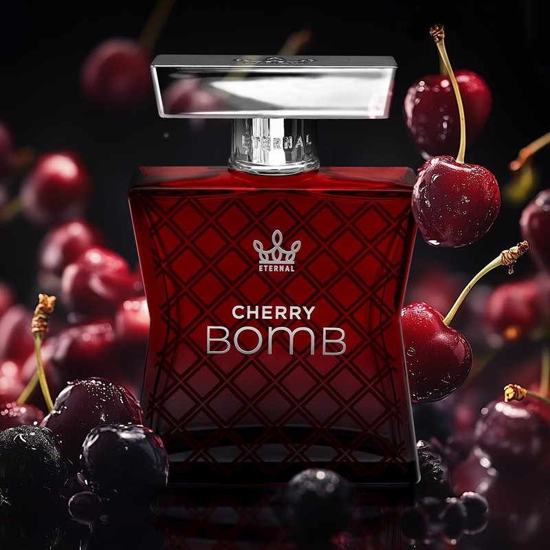 Eternal Fragrance - Eternal Cherry Bomb - Inspired by Lost Luxury Cherry Perfume - 3.4 oz (100ml) - Eau de Parfum - Long-lasting - Vegan - Clean Ingredients - Unisex Perfume - 2000 sprays per bottle