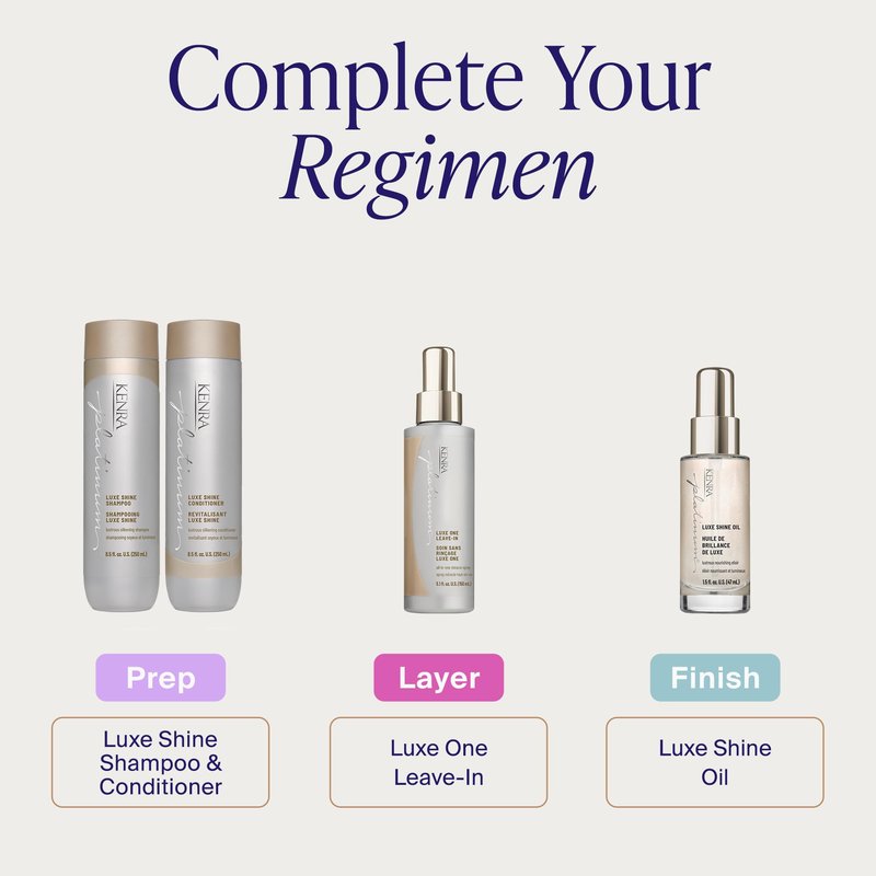 Kenra Professional Platinum Luxe One Leave-In | All-In One Miracle Spray | Hydrates, Smooths and Softens | Controls Frizz & Resists Humidity | Heat Protection | 5 fl. Oz