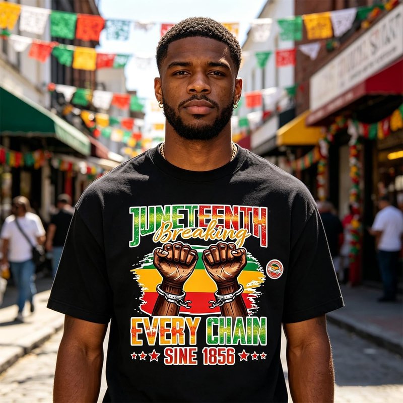 Juneteenth Iron-On Transfers by [Brand Name] - Celebrate Black History with Vibrant Heat Transfer Decals | 3 Sheets