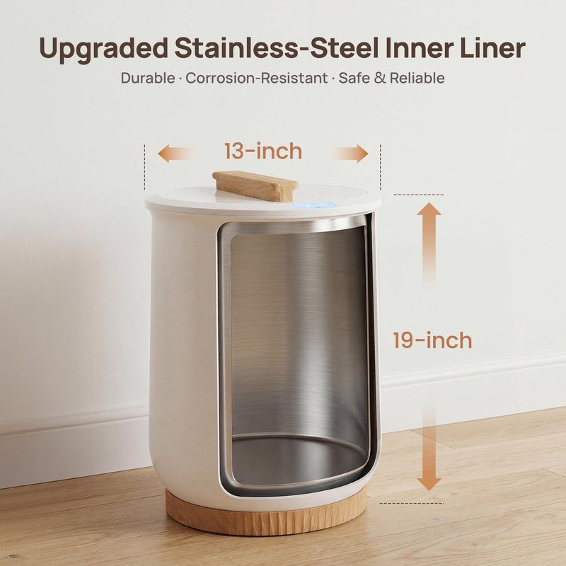 Keenray Towel Warmer, Large Towel Warmers for Bathroom with 4 Heat Timer and Up to 24 Hour Delay Timer, Luxury Towel Warmer Bucket, Towel Heater for Oversize Bathrobes Blankets, Upgraded CL1Plus