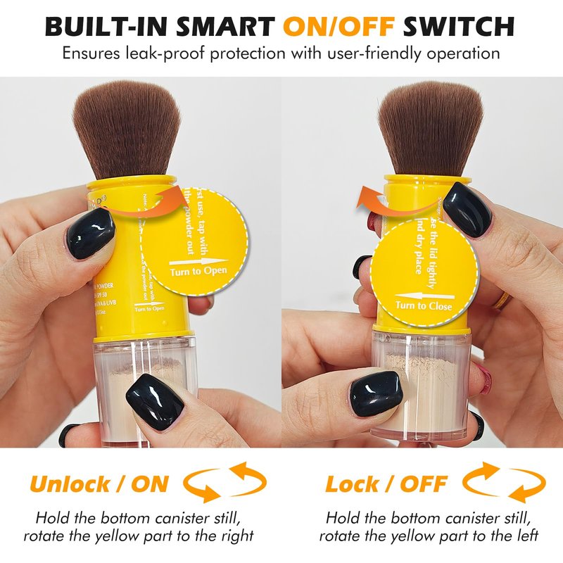 Mineral Powder Sunscreen Setting Makeup
