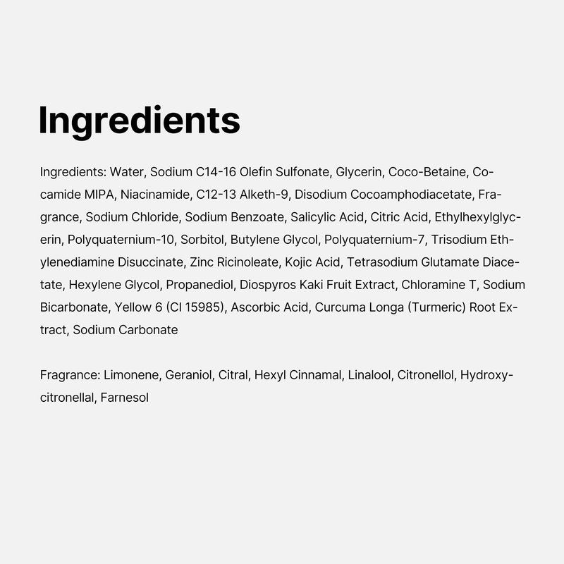 medicube Kojic Acid Turmeric Brightening Body Wash | Gentle Shower Gel for Uneven Skin | Niacinamide, Vitamin C, AHA/BHA | Deep Cleansing, Hydrating Formula | Easy and Effective, 13.52 fl.oz