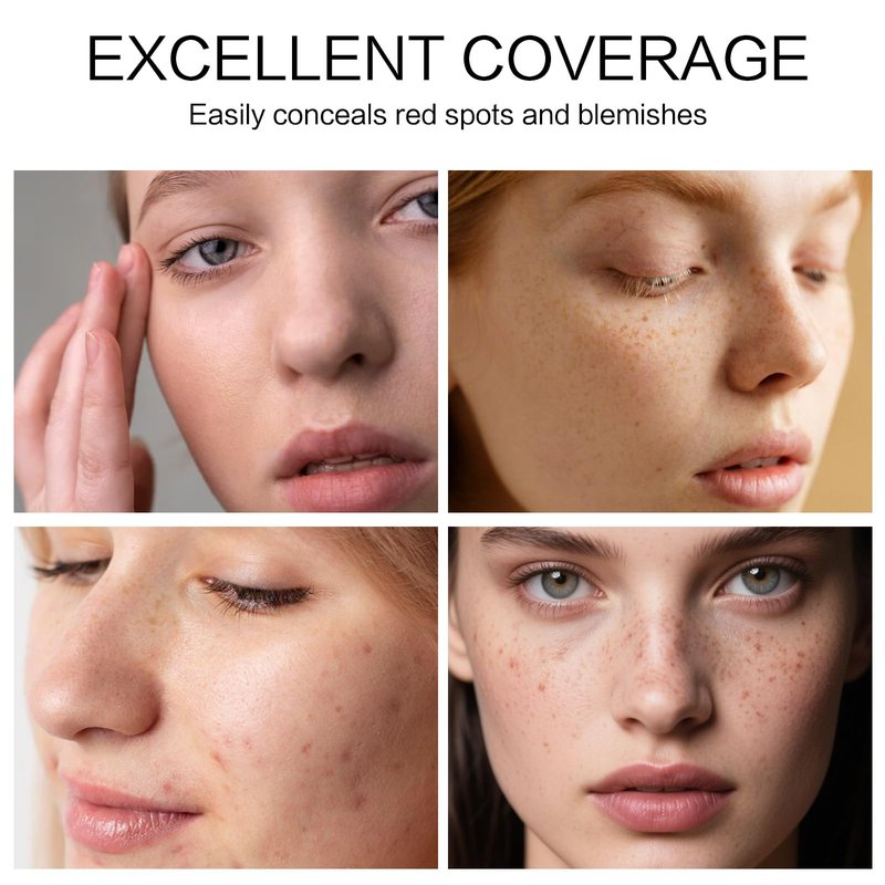 Qleovo Luxe Color Changing Foundation for Mature Skin Smart Makeup, Hydrating Lightweight Repair Cream, Natural Flawless Coverage for All Skin Tones (2 bottle)