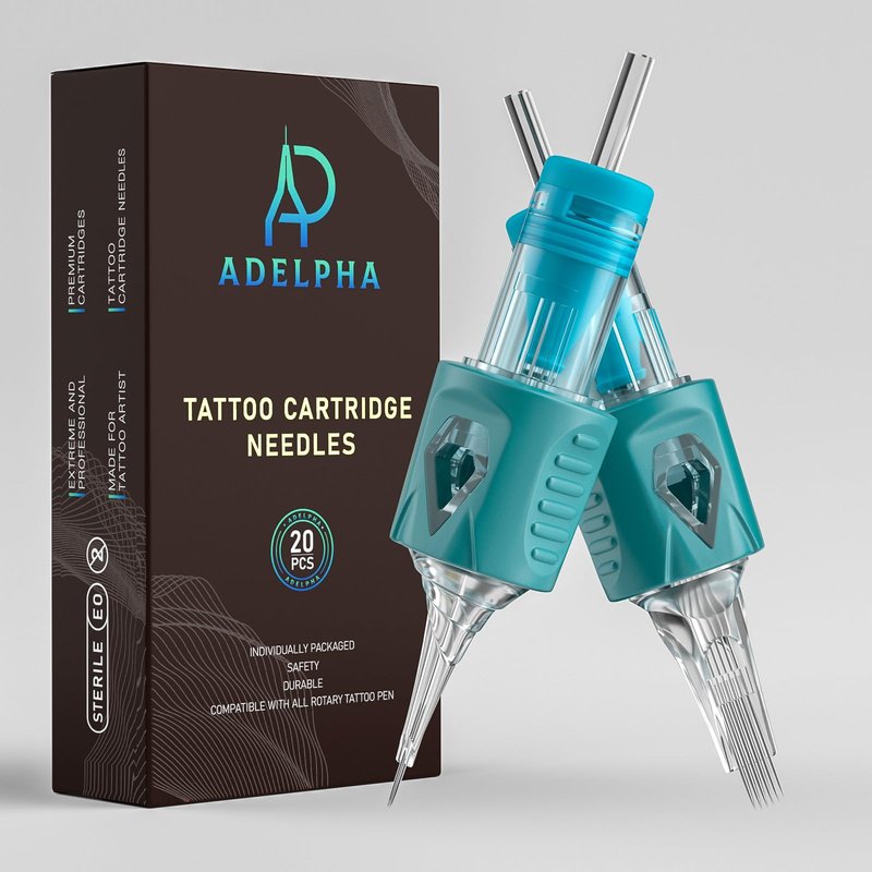 50Pcs Tattoo Cartridge Needles Assorted Mixed Size