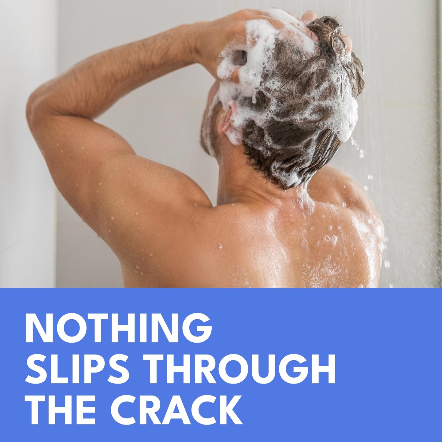 The Butt Brush - Dedicated Shower Brush - Best Bidet Alternative - Long Ergonomic Handle - May 2026 Edition - Prevents Germ Spread - Gift Box Included