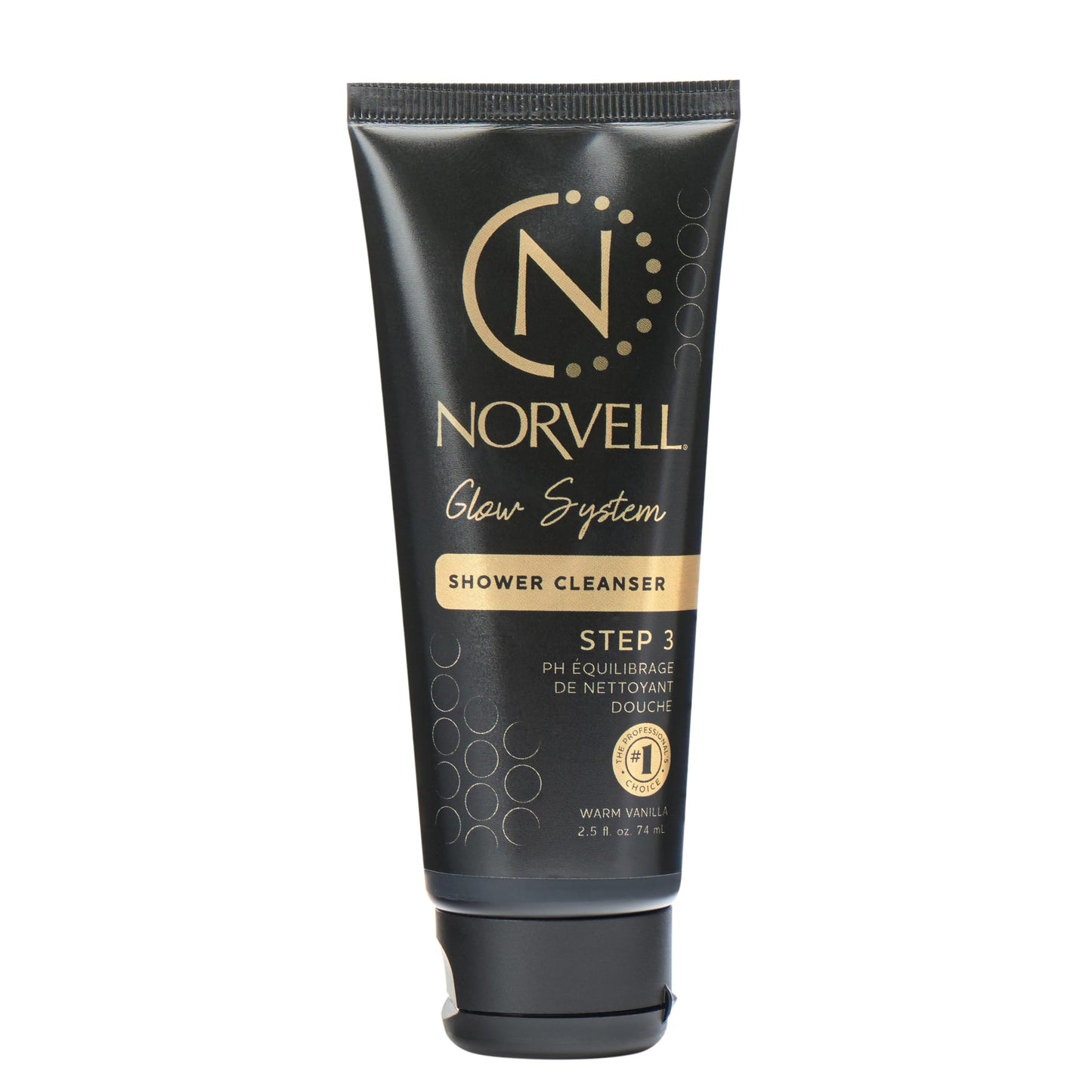 Norvell Post Sunless Self Tanner pH Balancing Cleanser - Travel Size Body Wash, 2.5 fl.oz