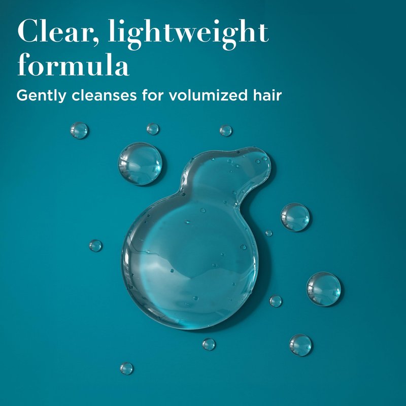 OGX Thick & Full + Biotin & Collagen Volumizing Shampoo, Nutrient-Infused Hair Shampoo with Vitamin B7 Biotin Gives Hair Volume & Body for 72+ Hours, Sulfate-Free Surfactants, 13 fl. oz