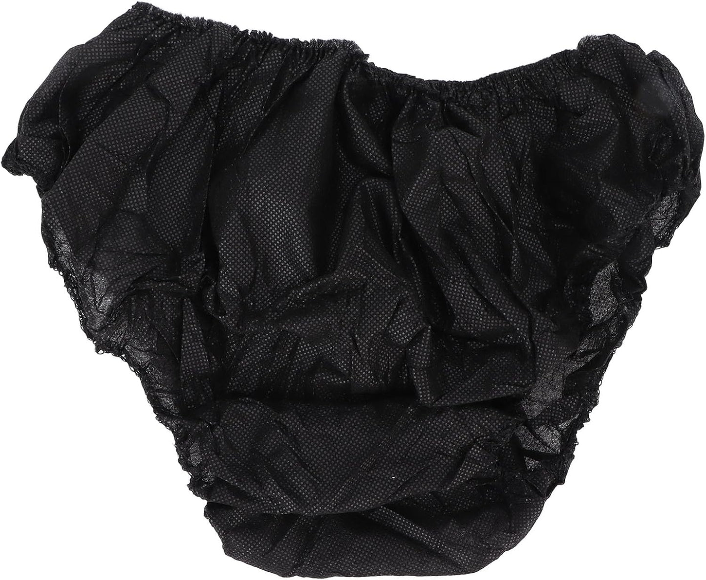 ZASCHMOY 50pcs Disposable Black Underwear, One Size Fits Most Portable Travel Underwear for Women And Men Outdoor Tourism Hotel