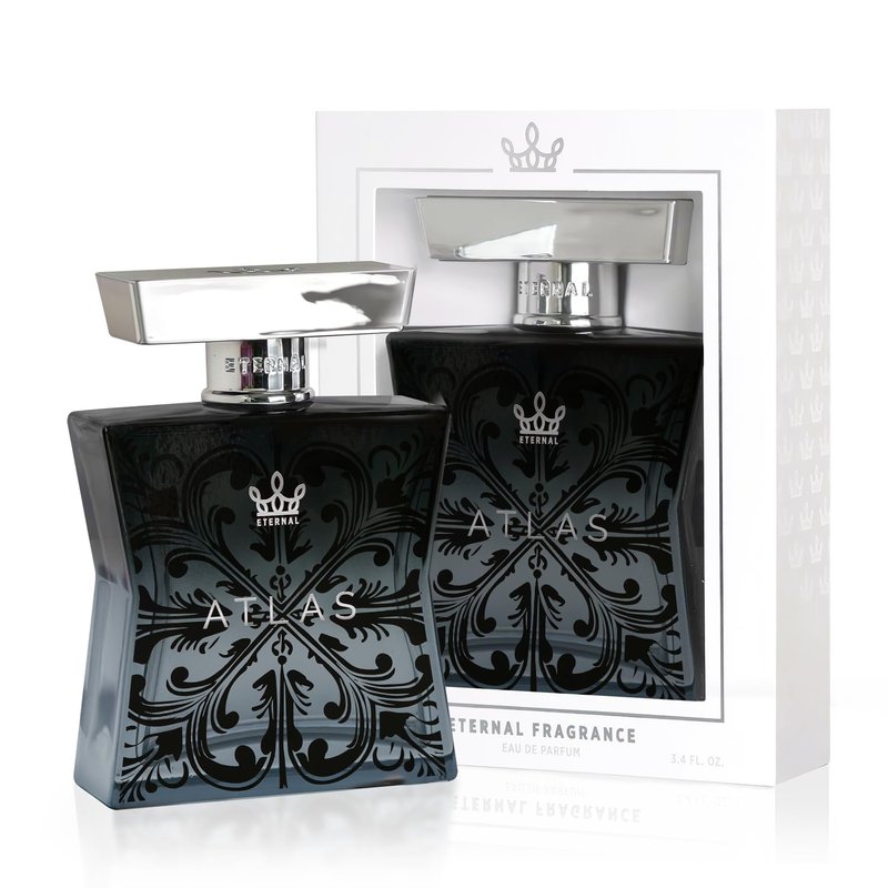Eternal Fragrance - Eternal Atlas - Inspired by Iconic Men's Cologne - 3.4 oz (100ml) - Eau de Parfum - Long-lasting - Vegan - Clean Ingredients - Cologne for Men - 2000 sprays per bottle