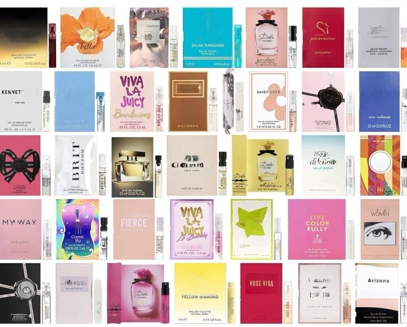 Regine Switzerland Perfume Discovery Sampler Set - 10 Mini Designer Fragrance Vials for Women