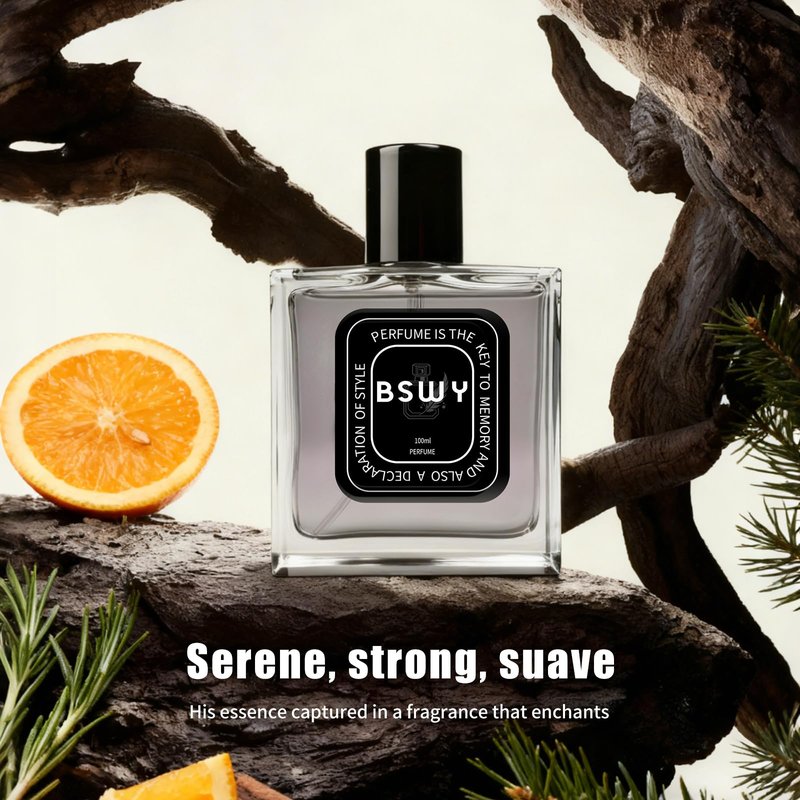 Perfume for Men - Long-Lasting Pheromone Cologne Eau de Toilette - Fresh & Seductive Scent with Almond, Citrus, Cedar, Vanilla & Rosemary Notes - 100ml / 3.4Fl Oz