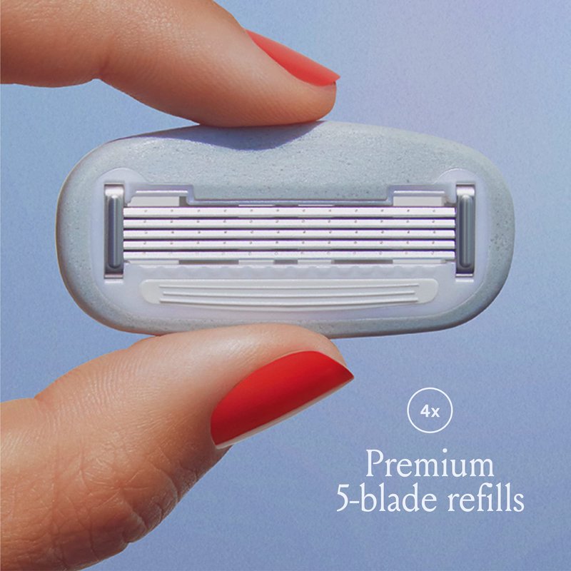 Billie Women’s Razor Refill Blades – 4 Count (Pack of 1)