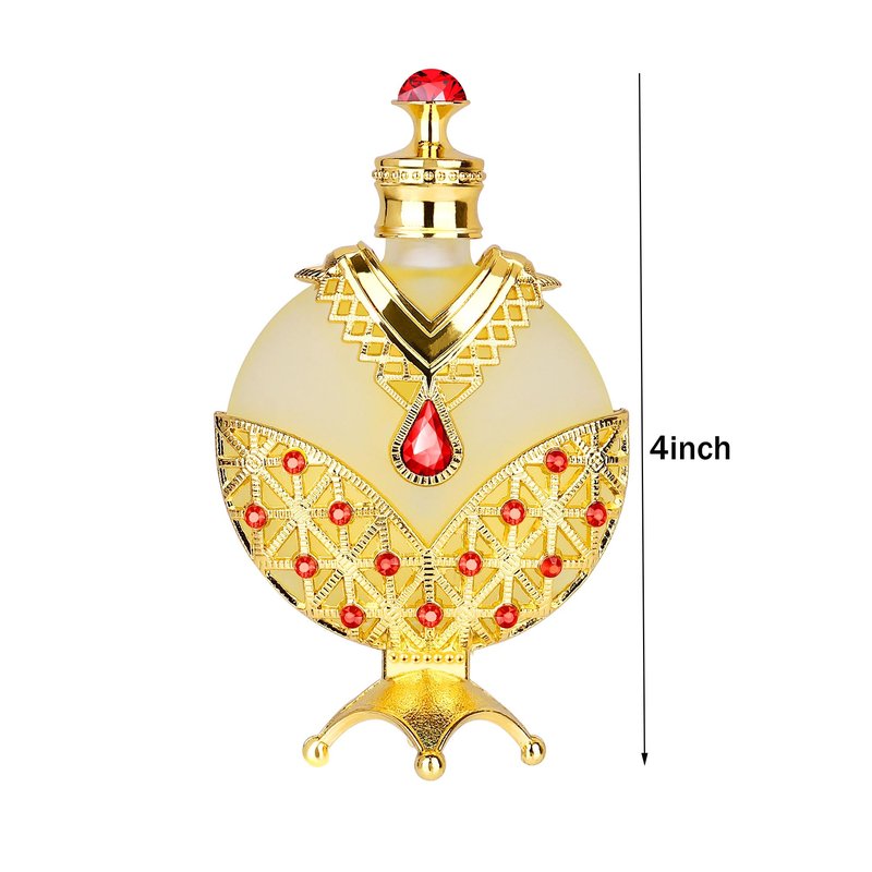 Huibao Gold Arabian Concentrated Perfume Oil, Arabic Perfumes for Women, Arabian Perfumes Oill- Long Lasting Perfume Oil (12ml)