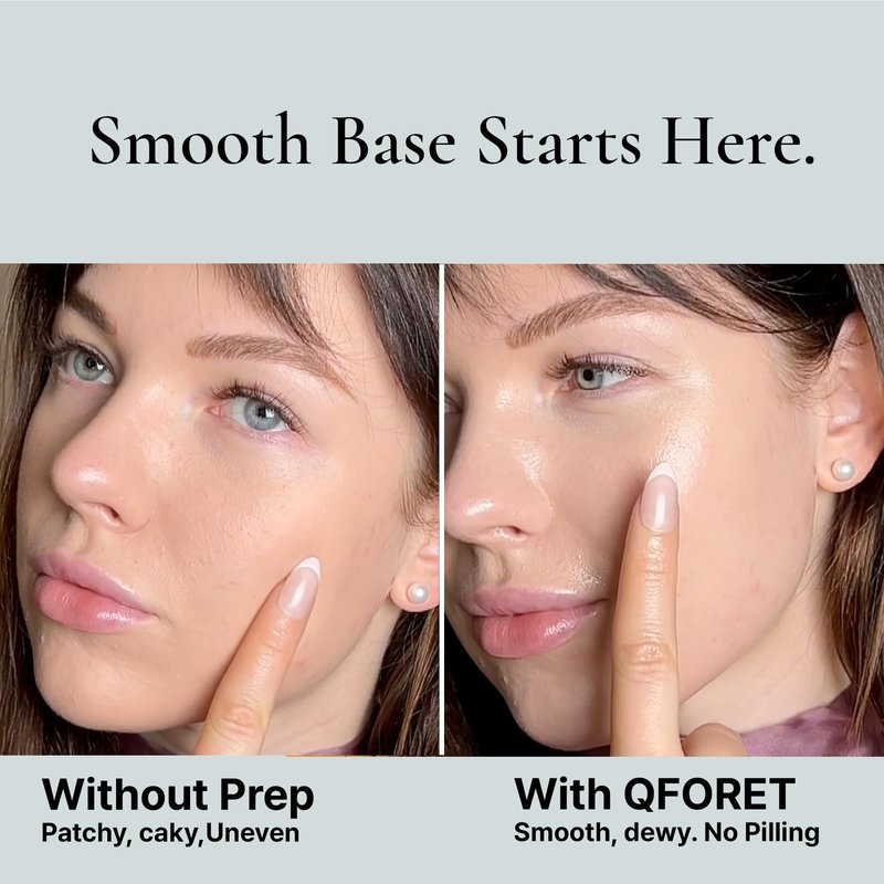 QFORET Hydrating Gel Cream, Fragrance-Free Face Moisturizer for Dehydrated Skin, Phyto Mucin + Hyaluronic Acid + Ceramide, 2.36 fl oz