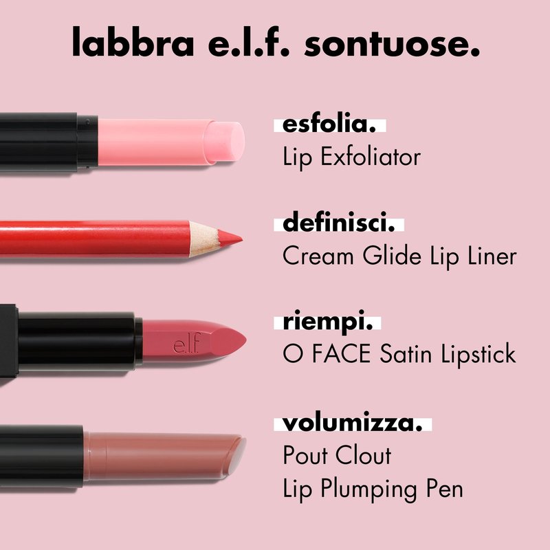 e.l.f. Cream Glide Lip Liner, Highly-Pigmented Pencil For Shaping & Sculpting Lips, Semi-Matte Finish, Vegan & Cruelty-Free, Dark Cocoa (Pack of 2)