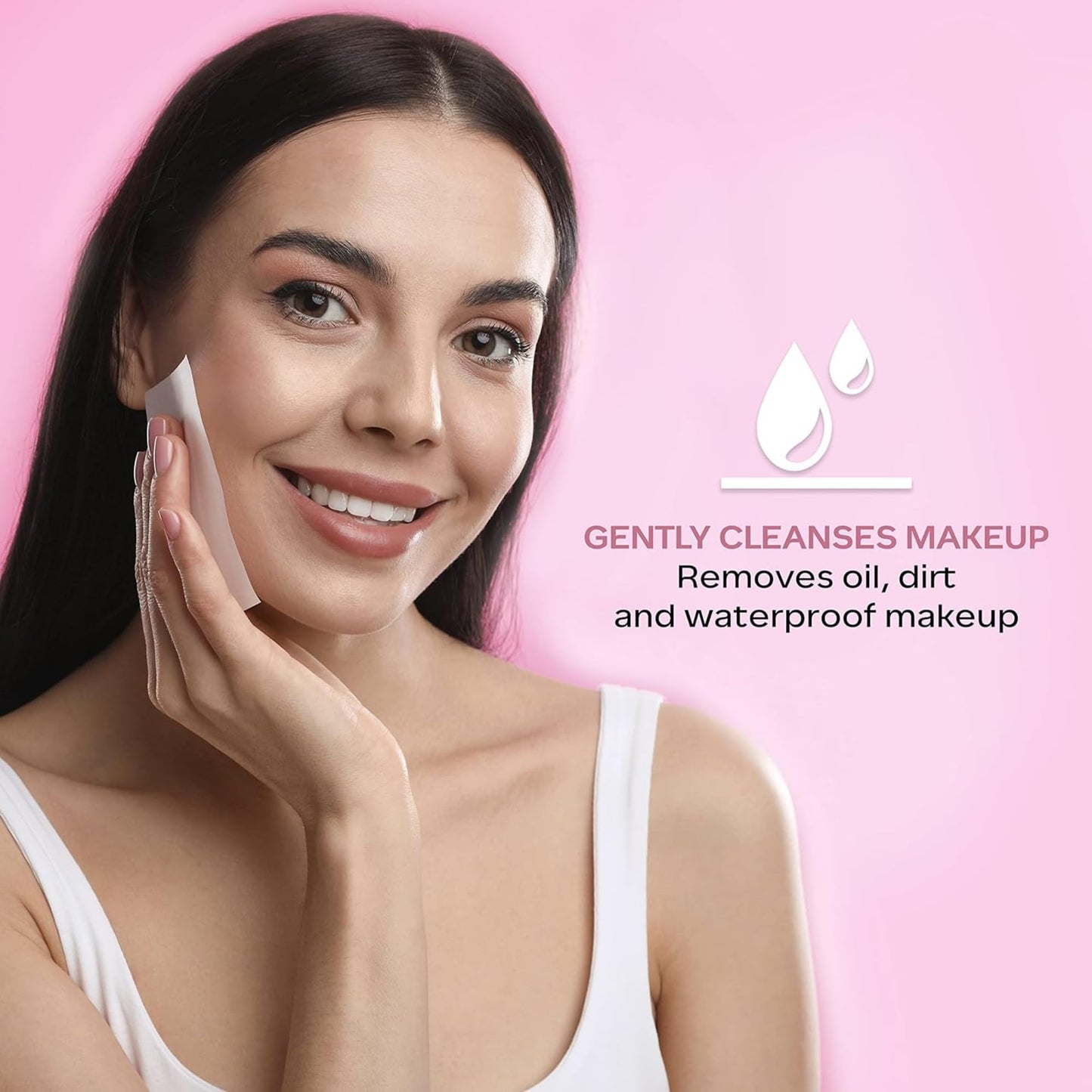 FACESCANADA Fresh Clean Glow Makeup Remover Face Wipes | Gentle Facial Towelettes | Ultra Soft | Removes Oil, Dirt & Makeup | Alcohol Free (30 Wipes)
