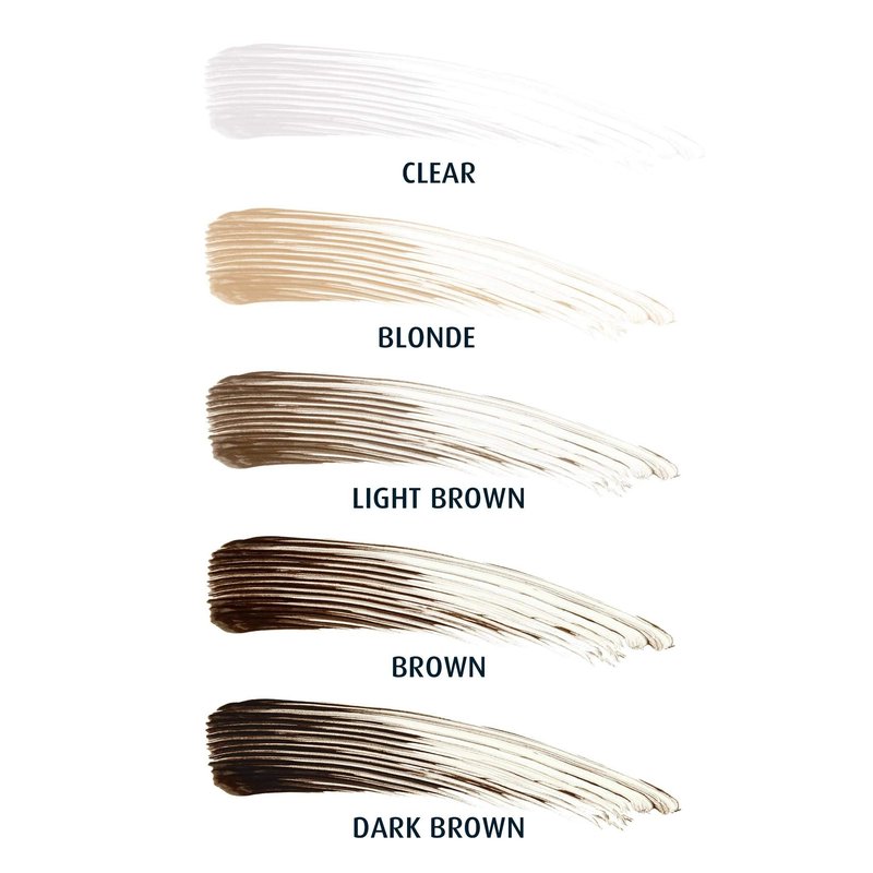 Lune+Aster One-Step Brow | Tinted Eyebrow Gel To Fill, Tame, And Shape Brows - Dark Brown