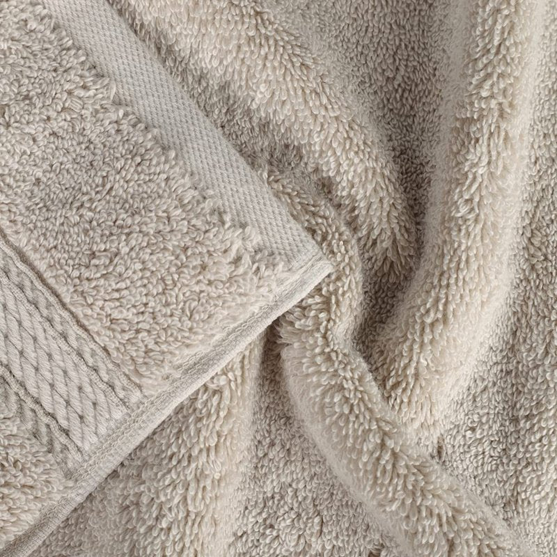 Superior Egyptian Cotton Plush & Absorbent, Face Towel Set of 6, Stone
