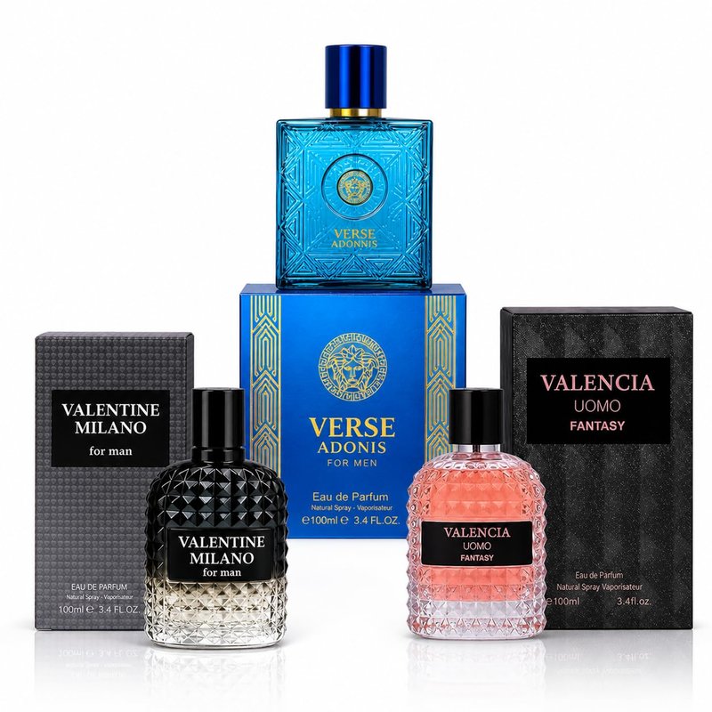 Luxury Noir Collection for Men – 3 Piece Cologne Gift Set with Savage Extrait, Azure Noir Pour Homme & Azure Noir Intense – Long Lasting Men’s Fragrance Set