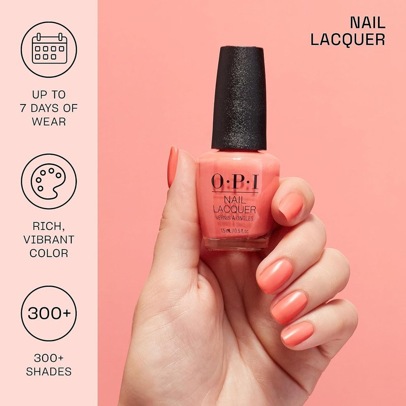 OPI Nail Lacquer Chopstix and Stones | Opaque Dark Blue Shimmer Chip Resistant Nail Polish | Tokyo Collection