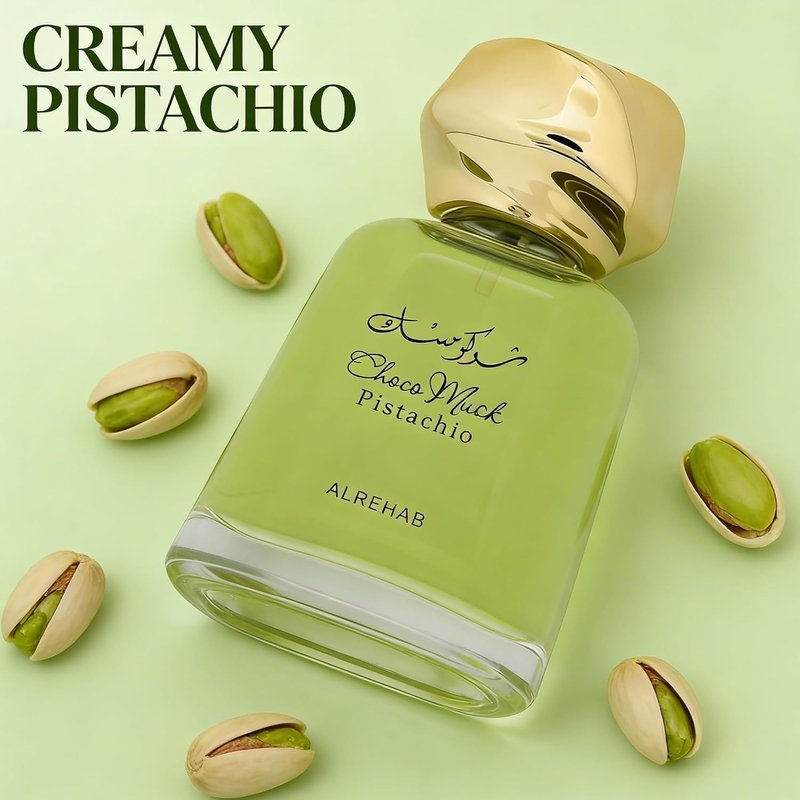Choco Musk Pistachio Unisex Gourmand Cologne - 100ml Eau de Parfum | Long-Lasting Creamy Scent for Men & Women