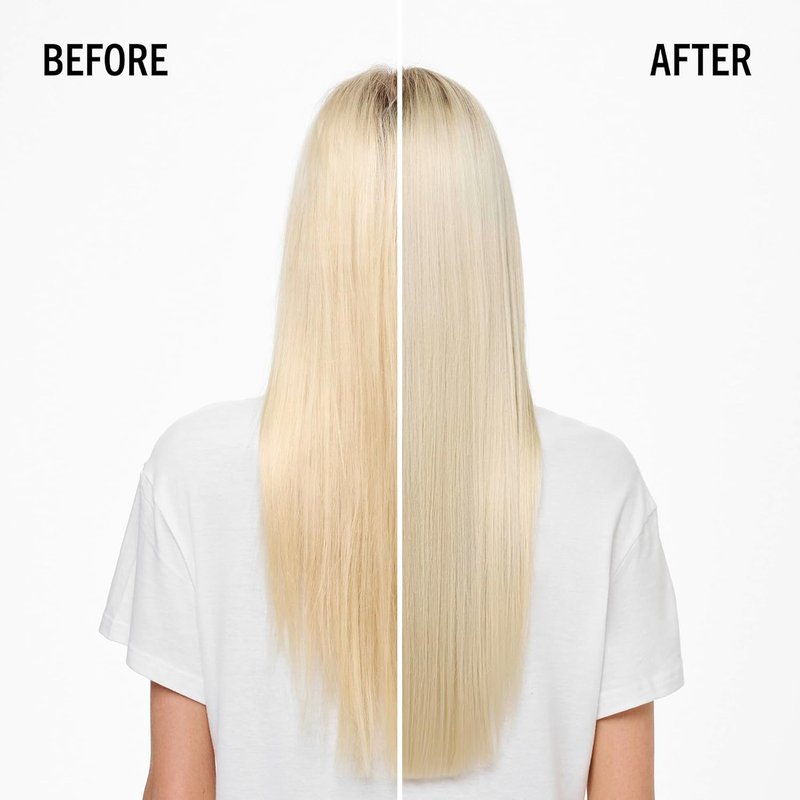 BlondMe Bond Repair Purple Mask - Neutralizes Yellow & Brassy Tones | For Healthy, Cool-Toned Blonde Hair