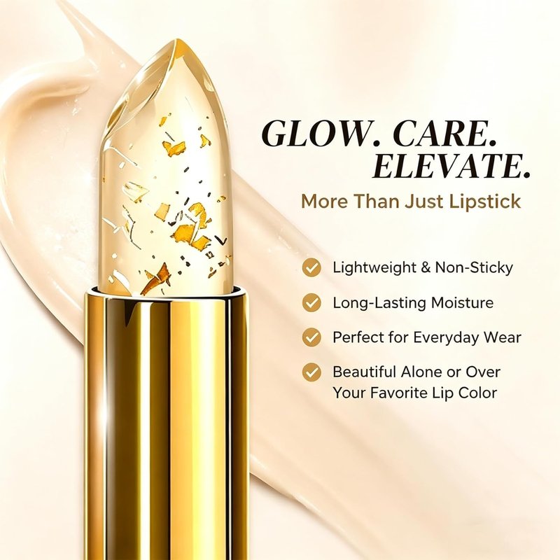 Regine Switzerland Signature Lipstick - Skin-Adaptive Color Changing Jelly | Long-Lasting Hydration & Nourishing (1pc)