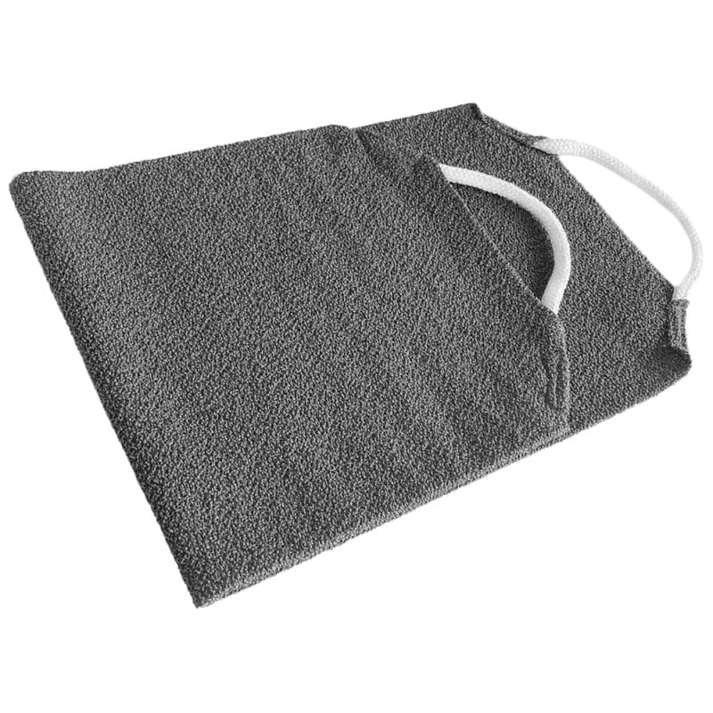 Frosted Bath Towel Portable Exfoliating Back Scrubber Shower Cloth for Deep Skin Cleansing and Smooth Skin 17.71X7.87In