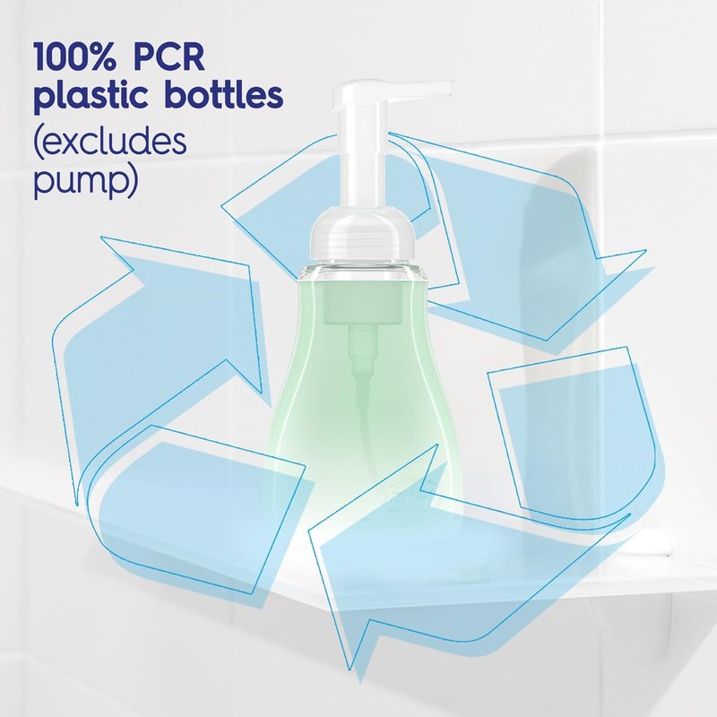Dial Antibacterial Foaming Hand Soap - Fresh Pear Scent, 52 Fl Oz Refill for Ultimate Cleanliness