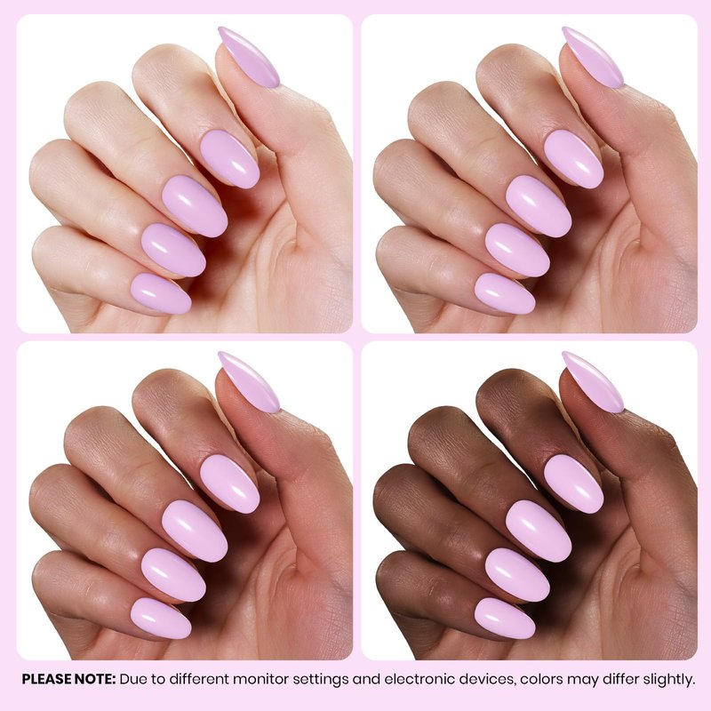 beetles Pink Gel Polish - 1pc 15ml Pastel Pink Lavender Violet Mauve Color Summer Milky Taro Soak Off Uv LED Nail Lamp Polish Nail Art Manicure Salon DIY Home Solid Color Gel