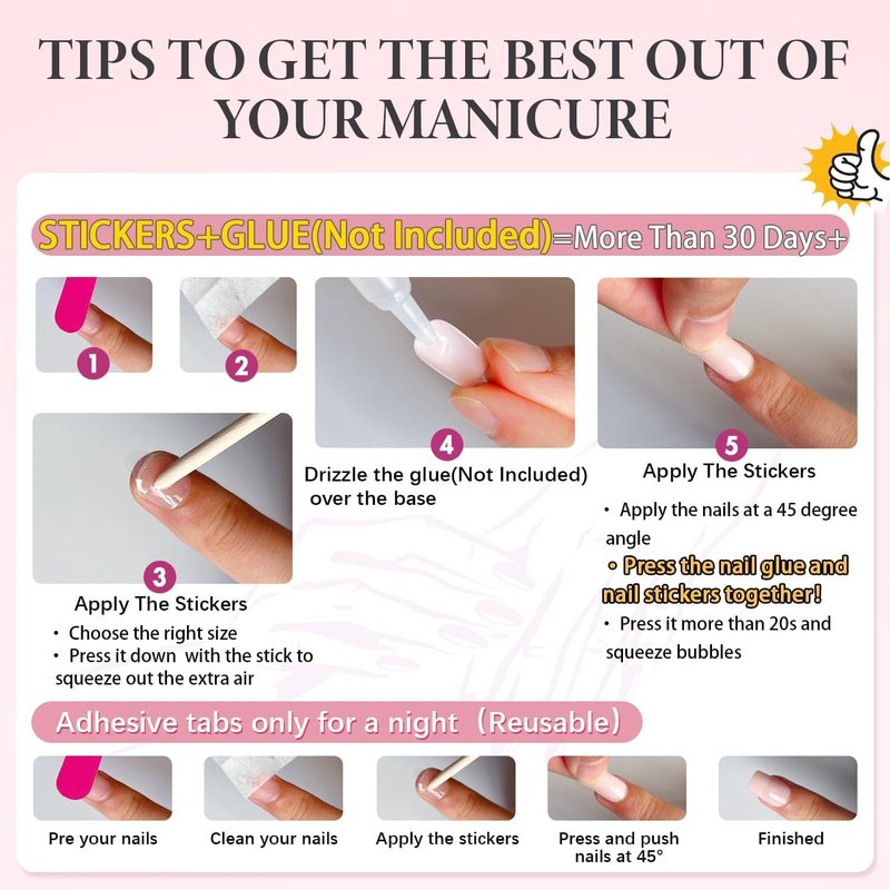 Dusty Baby Pink Press on Nails Short Oval Round Nails Glue on, SXVME Short Fake Nails Press ons, Acrylic False Nails Handmade of Gel, Best Thick Natural Almond Nails for Big & Petite Fingers, 24Pcs