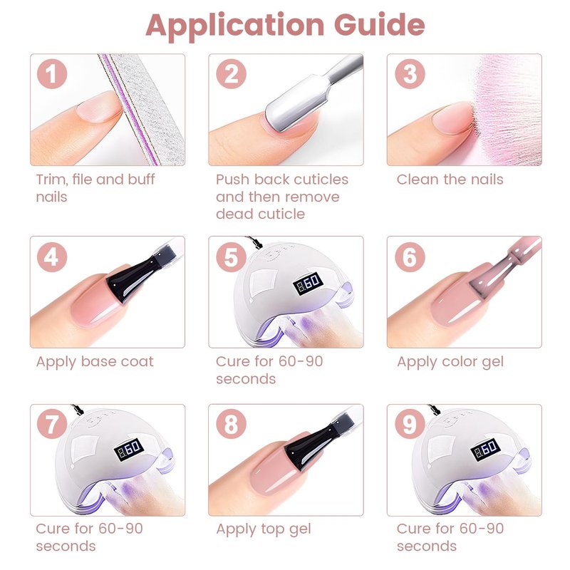 RARJSM Nude Gel Nail Polish Gray Mauve Pink Neutral Skin Tone Sheer Jelly Gel Polish 1PC 15ml Single Bottle Cream Transparent Pink Nail Gel Polish Soak off UV LED Cured for Home Salon DIY Manicure