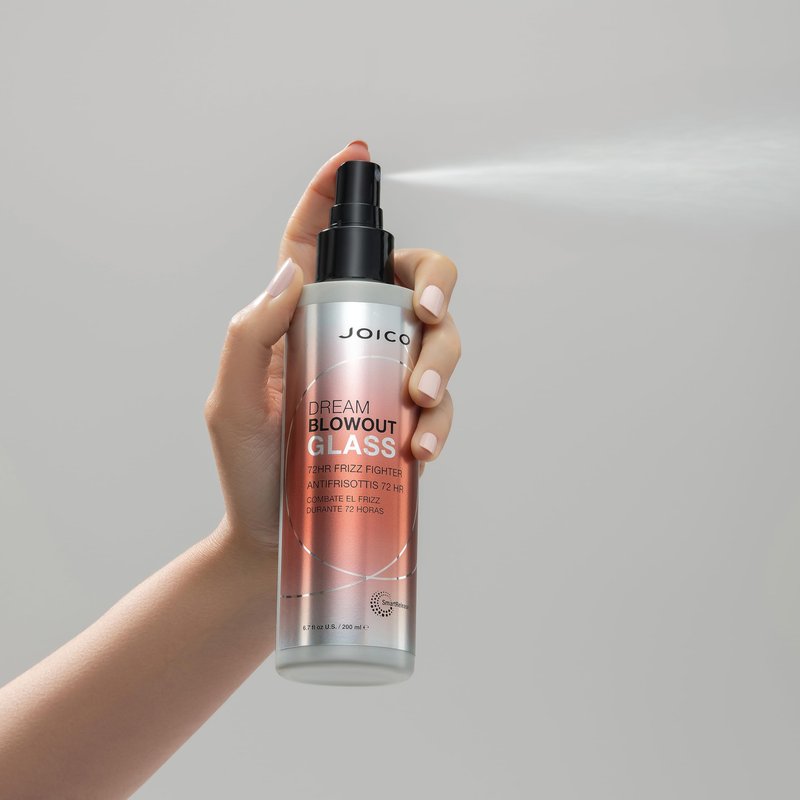 Joico Dream Blowout Glass 72-Hour Frizz Fighter | Humidity Control | Glass-Like Shine | Hydrate & Smooth | For Most Hair Types | 6.7 Fl Oz