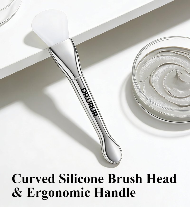 DR.URUR Silicone Mask Brush Applicator for Face Even Coverage Tool Durable Beauty Spatula Easy to Clean Korean Beauty Skincare Accessory
