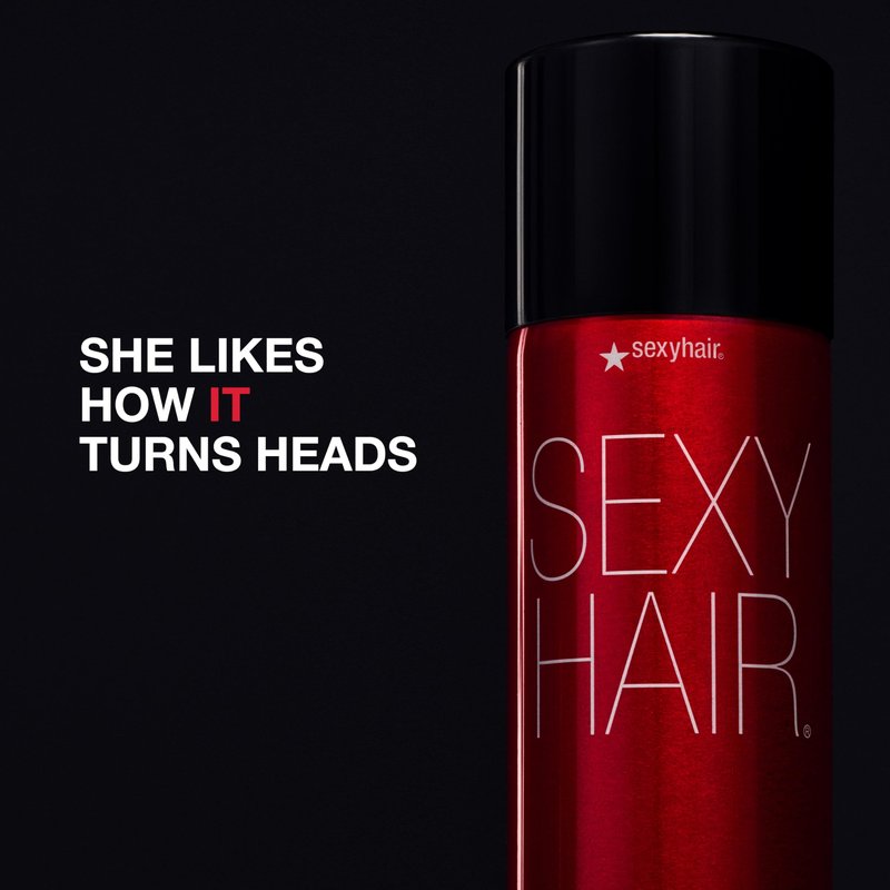 SexyHair Big Spray & Play Volumizing Hairspray | Hold and Shine | Up to 72 Hour Humidity Resistance | All Hair Types