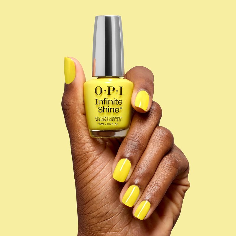 OPI Infinite Shine Nail Polish - Long Lasting Gel-Like Wear | Opaque Crème, Shimmer & Sheer Shades | Trip to the Brite Side