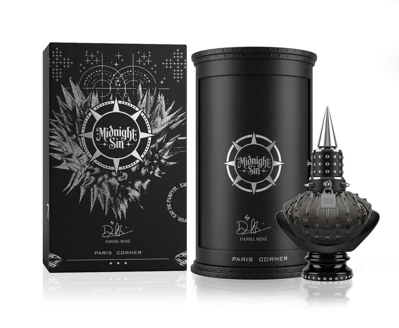 Midnight Sin Eau De Parfum 100ml – Cherry Chocolate Vanilla Perfume – Unisex Long Lasting Fragrance – Daniel Rene