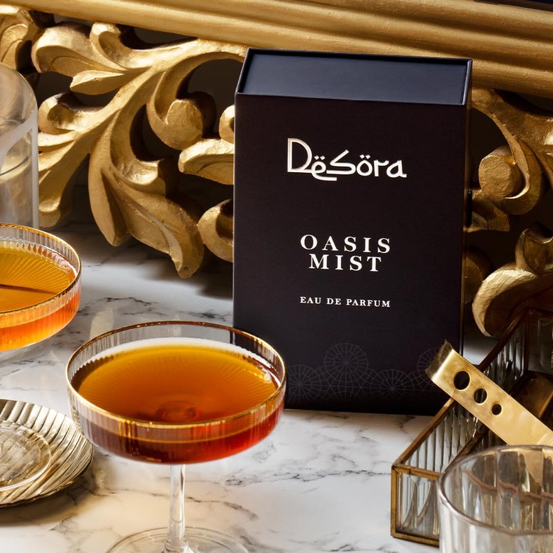 Desora Unisex Eau de Parfum Long Lasting Fruity Perfume for Women and Men - Oasis Mist with Lemon & Lavender Notes - 3.4 oz Gift Idea