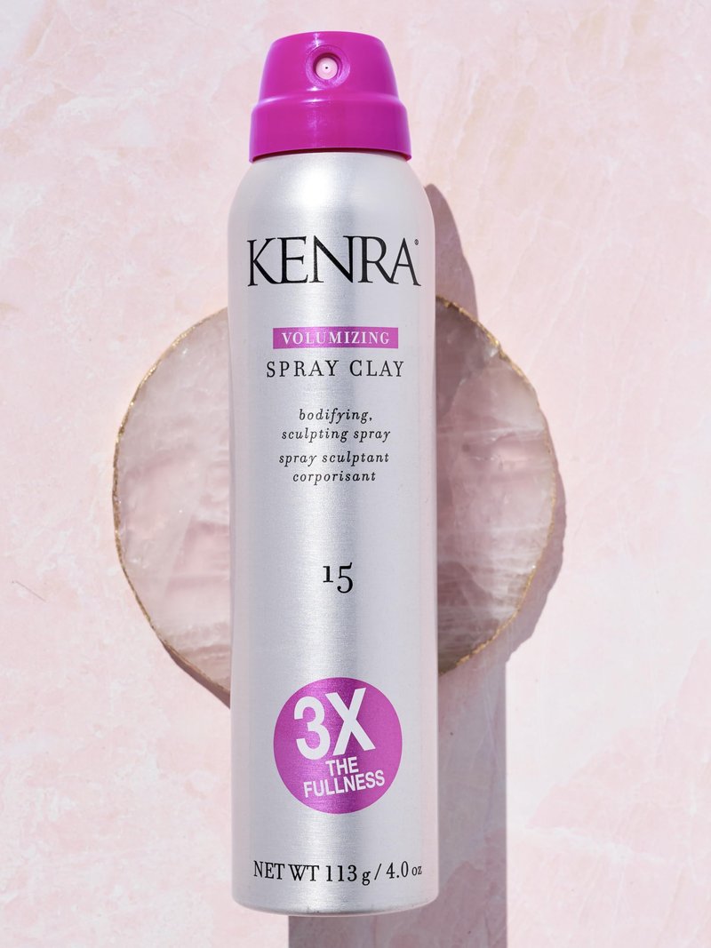 Kenra Professional Volumizing Spray Clay 15 | Bodifying, Fullness Spray | 3X The Fullness | Medium Hold | Provides Texture & Volume With A Long-Lasting Finish | All Hair Types | 4 oz