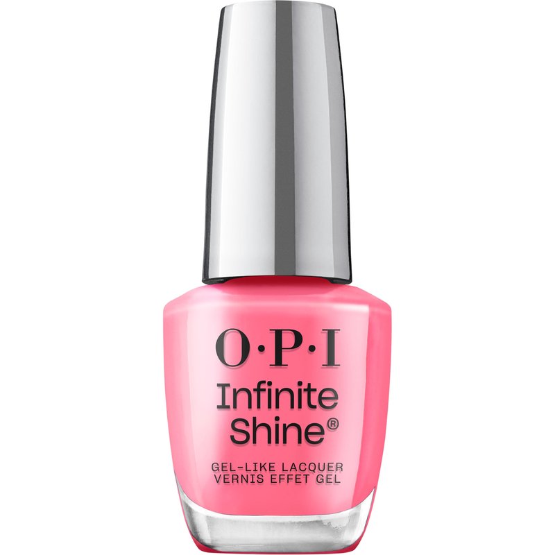OPI Infinite Shine Lei Out in the Sun | Opaque Bright Warm Tropical Rose-Pink Crème Long Wear Nail Polish | Trip to the Brite Side | Summer 2026 Collection