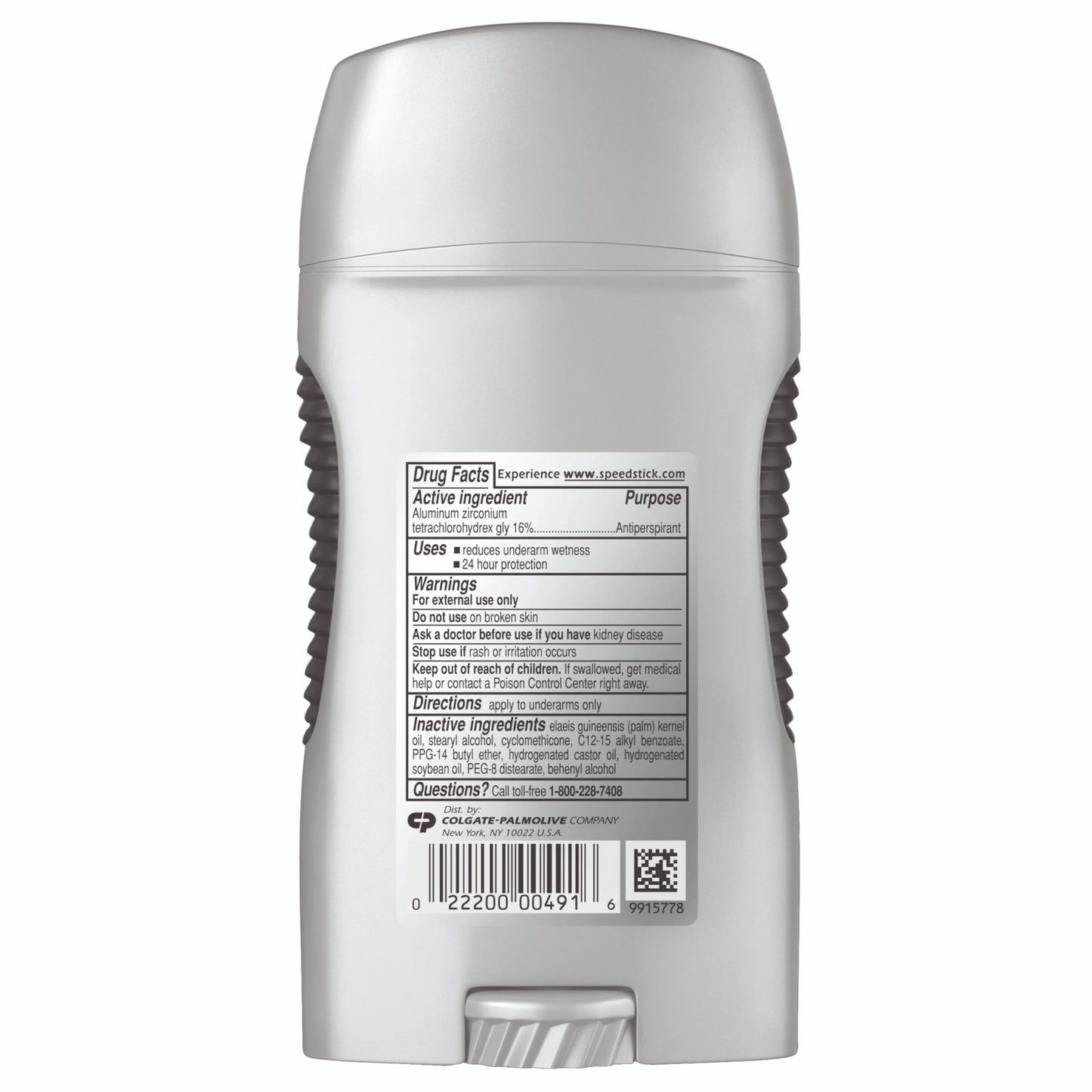Speed Stick Power Anti-Perspirant Deodorant Unscented 3 oz (022200004916)