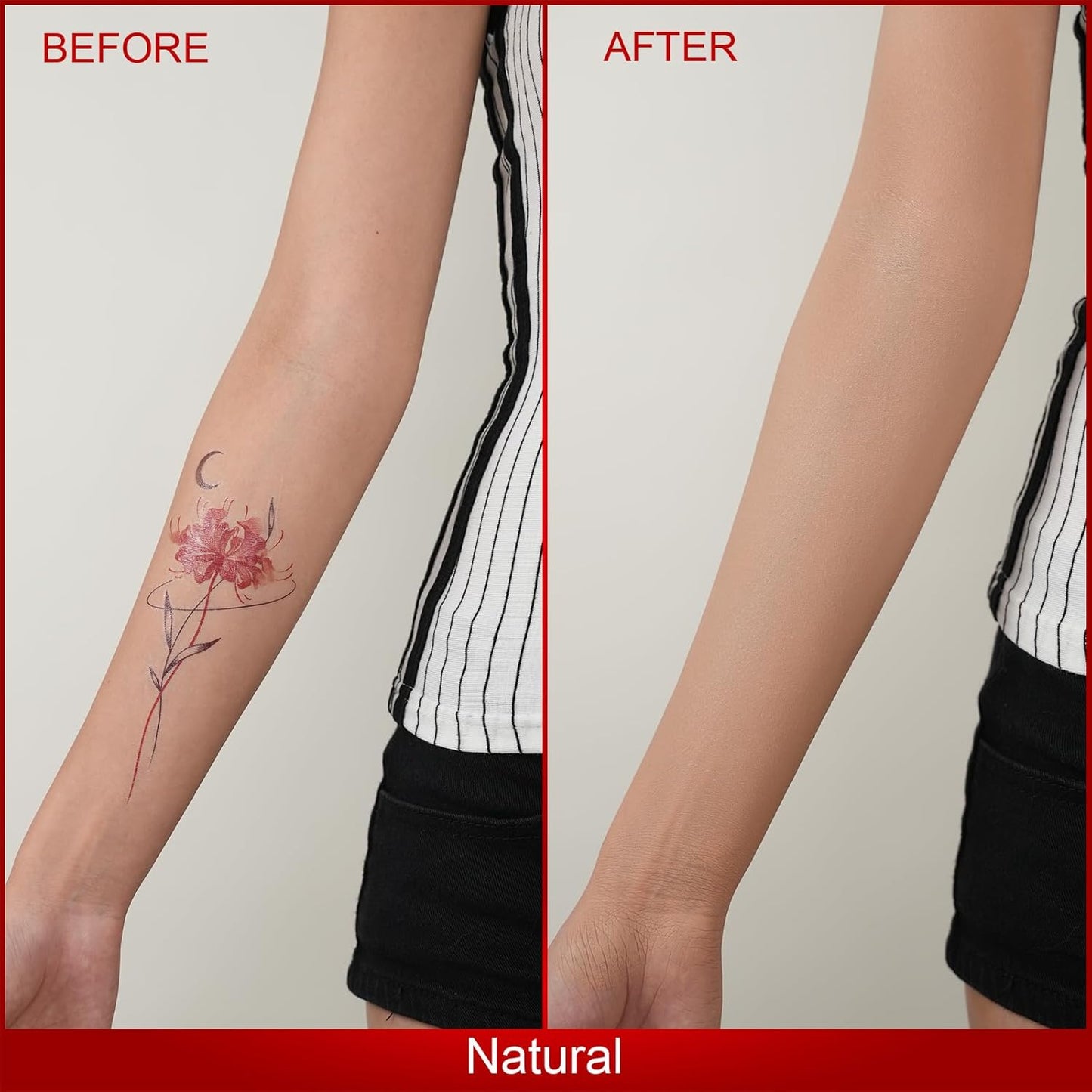 Tattoo Cover Up Makeup - Waterproof Full Coverage Body Foundation & Concealer | Bronze Shade