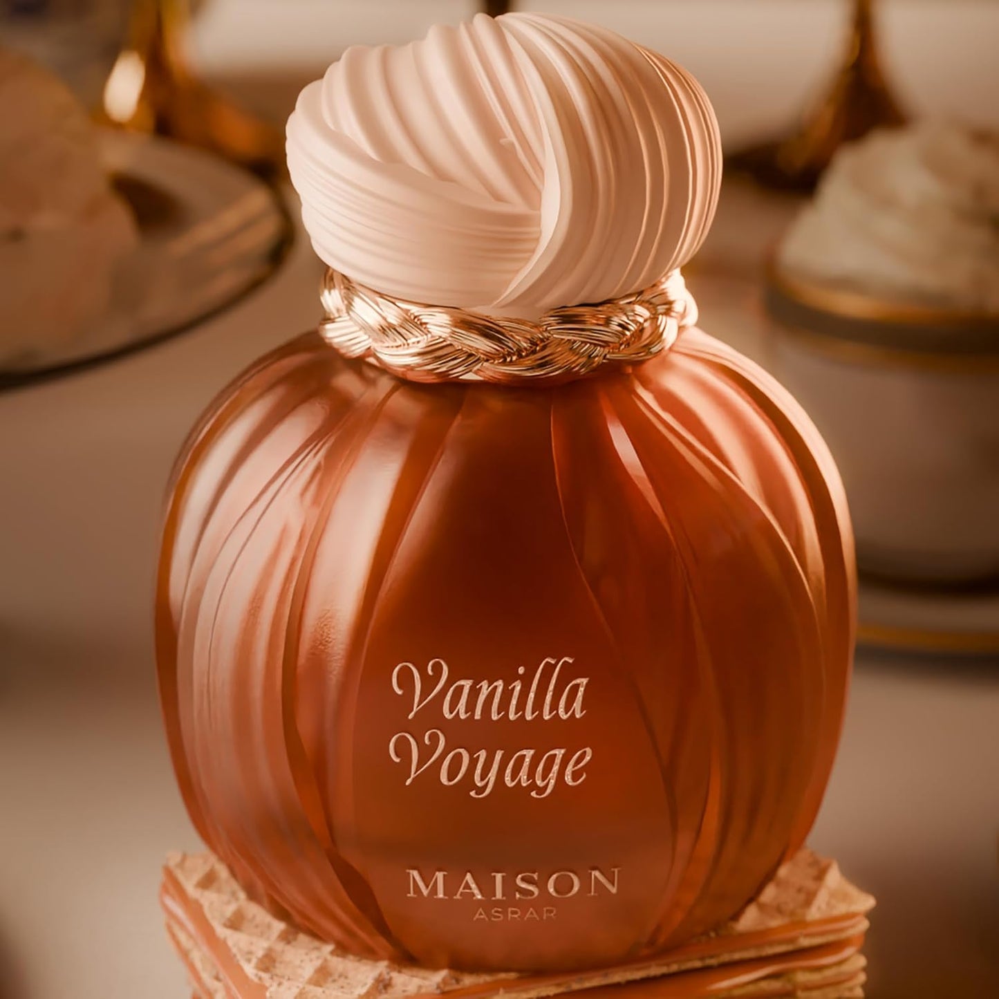 Vanilla Voyage Eau de Parfum - Luxurious Fragrance for All-Day Elegance | 3.4 oz