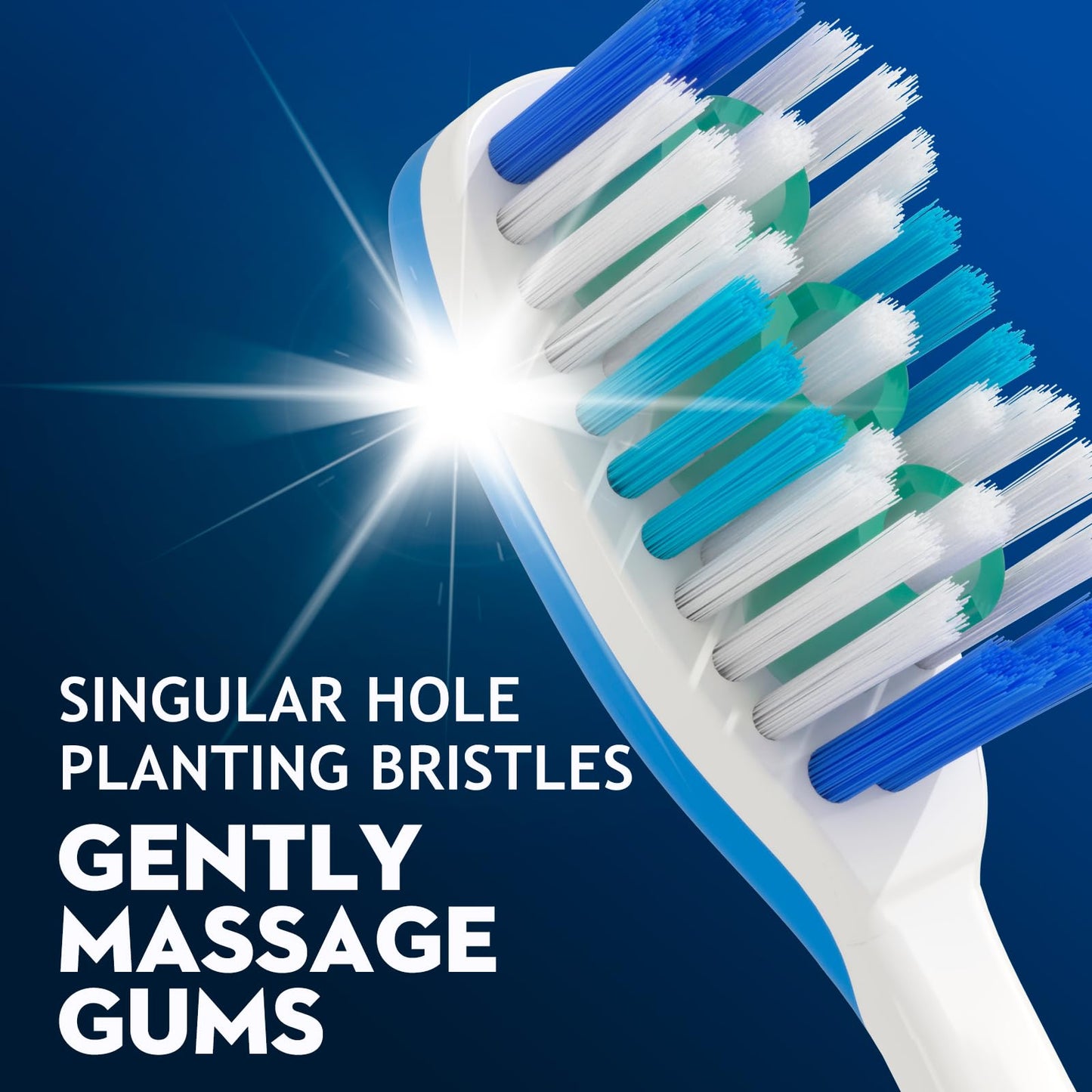 ZGYXQXJT Adult Hard bristled Manual Toothbrush with Excellent Cleaning Effect, Equipped with Tongue Coating Brush and Wavy bristles for More Effective Cleaning of Teeth（6pack）