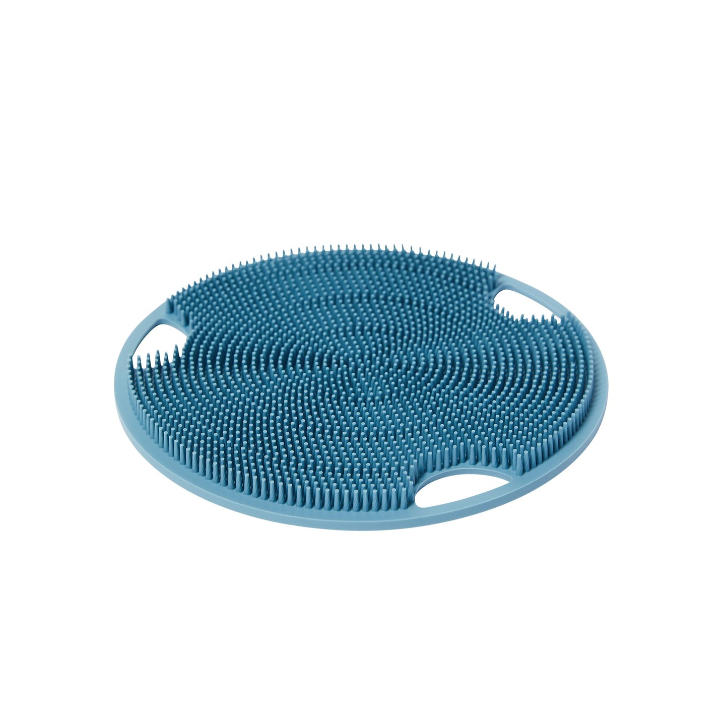 Boie USA Flat Body Scrubber - Hygienic, Exfoliating Loofah Alternative - Feels Like Silicone Scrubber Gentle on Sensitive Skin, Hypoallergenic, BPA- & Latex-Free, Made in The USA