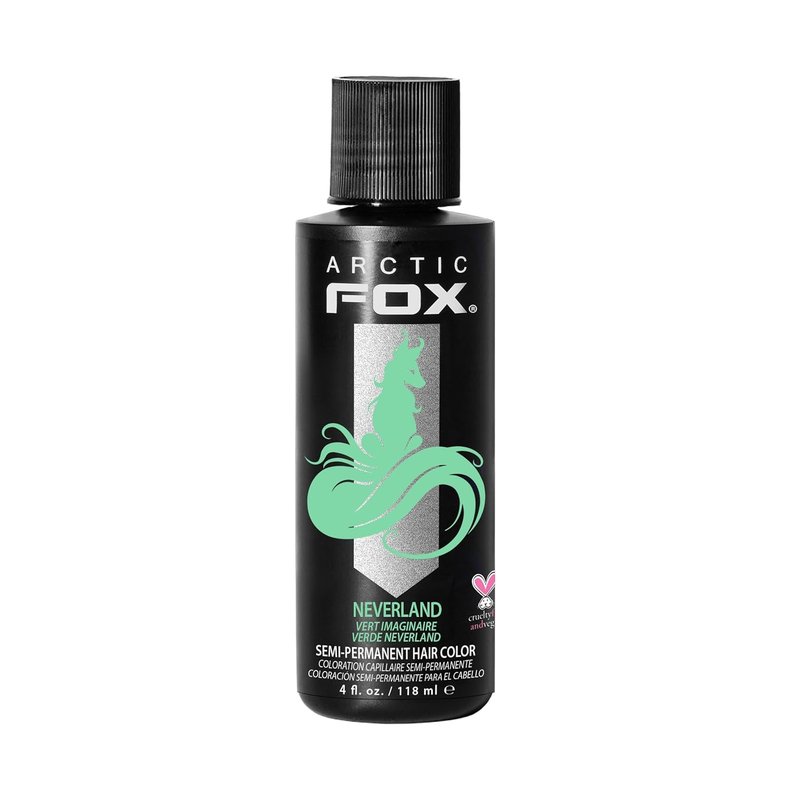 Arctic Fox Semi-Permanent Hair Dye - Pastel Mint Green | Vegan, Ammonia-Free, Long-Lasting Formula, 4 Fl Oz